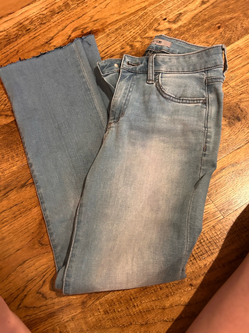 Joe's Jeans Slim Straight Light Blue Denim